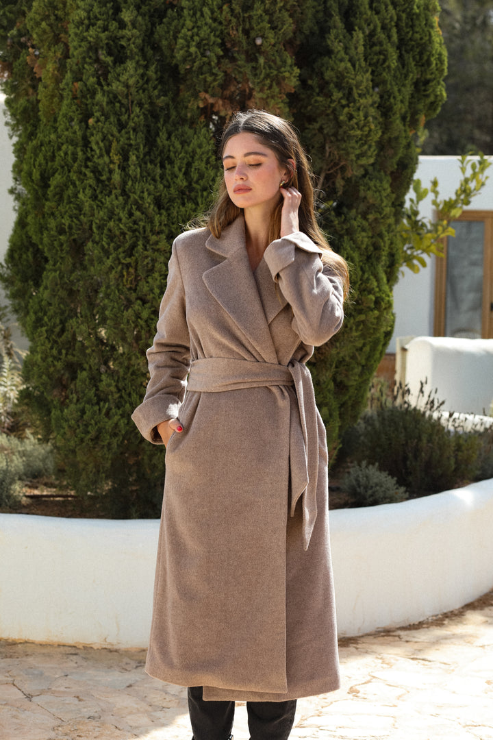 Emma Coat Taupe