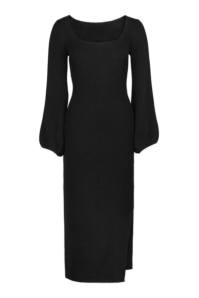 Anastasia Midi Dress Black