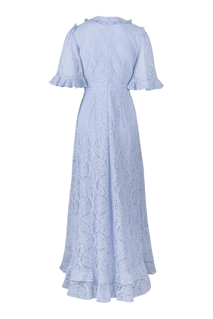 Catalina Maxi Dress Blue Lace