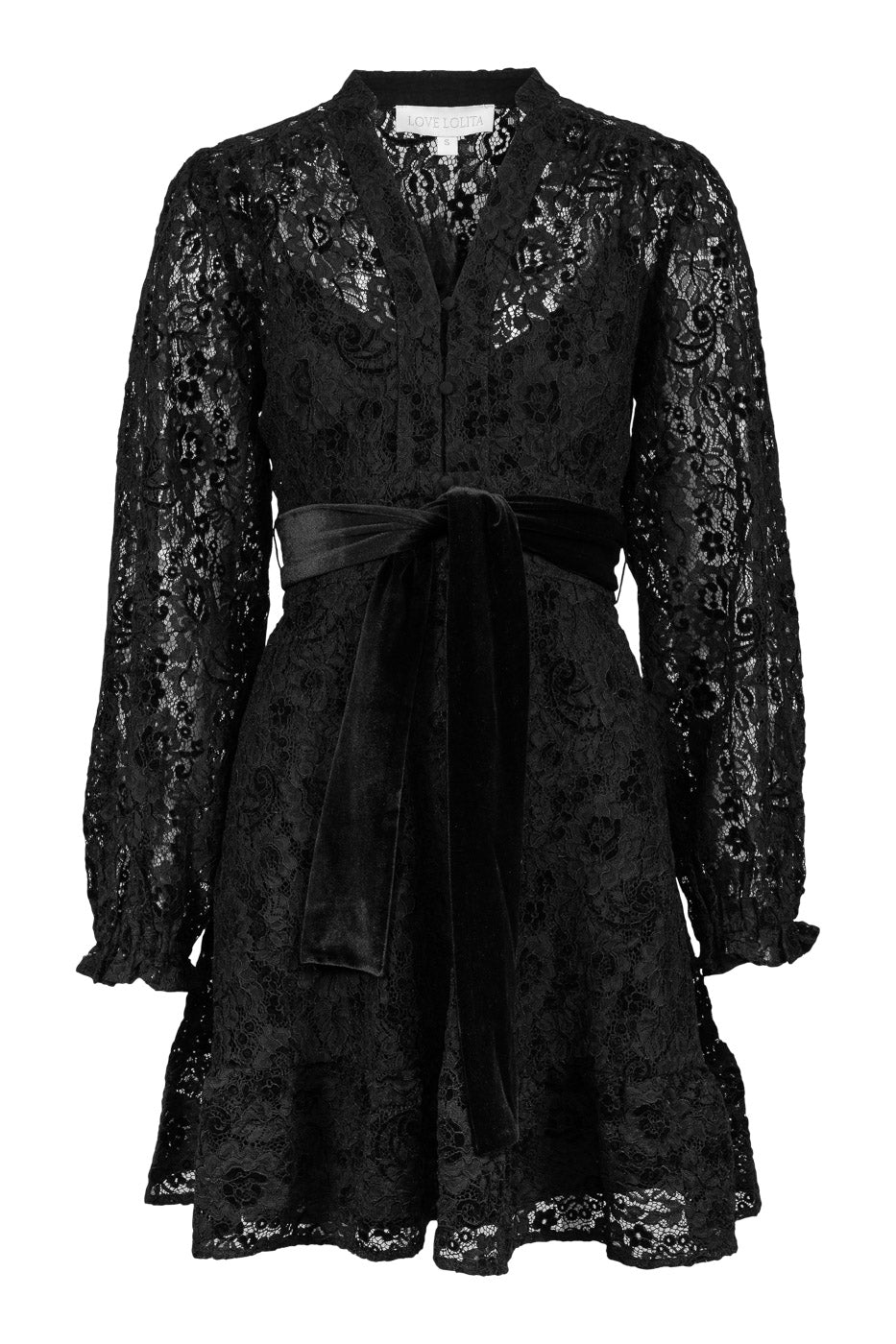 Inez Dress Black Lace