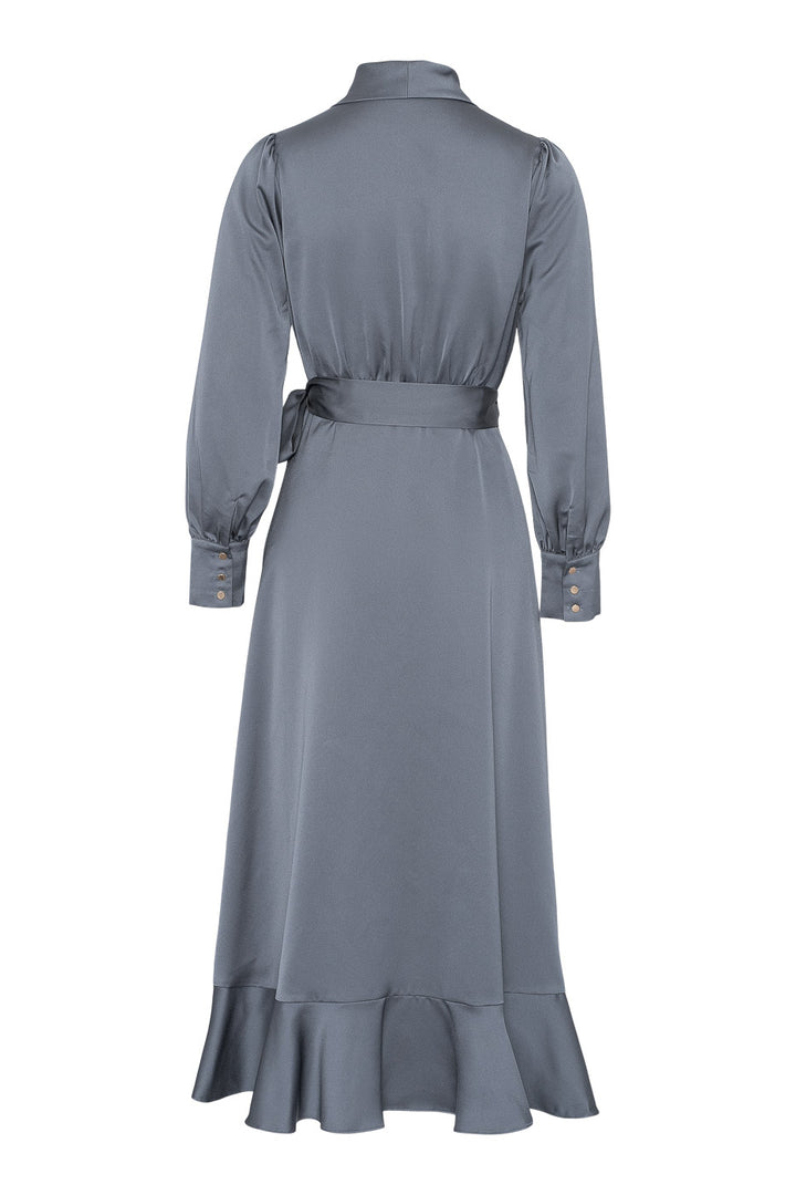 Iza Midi Dress Grey