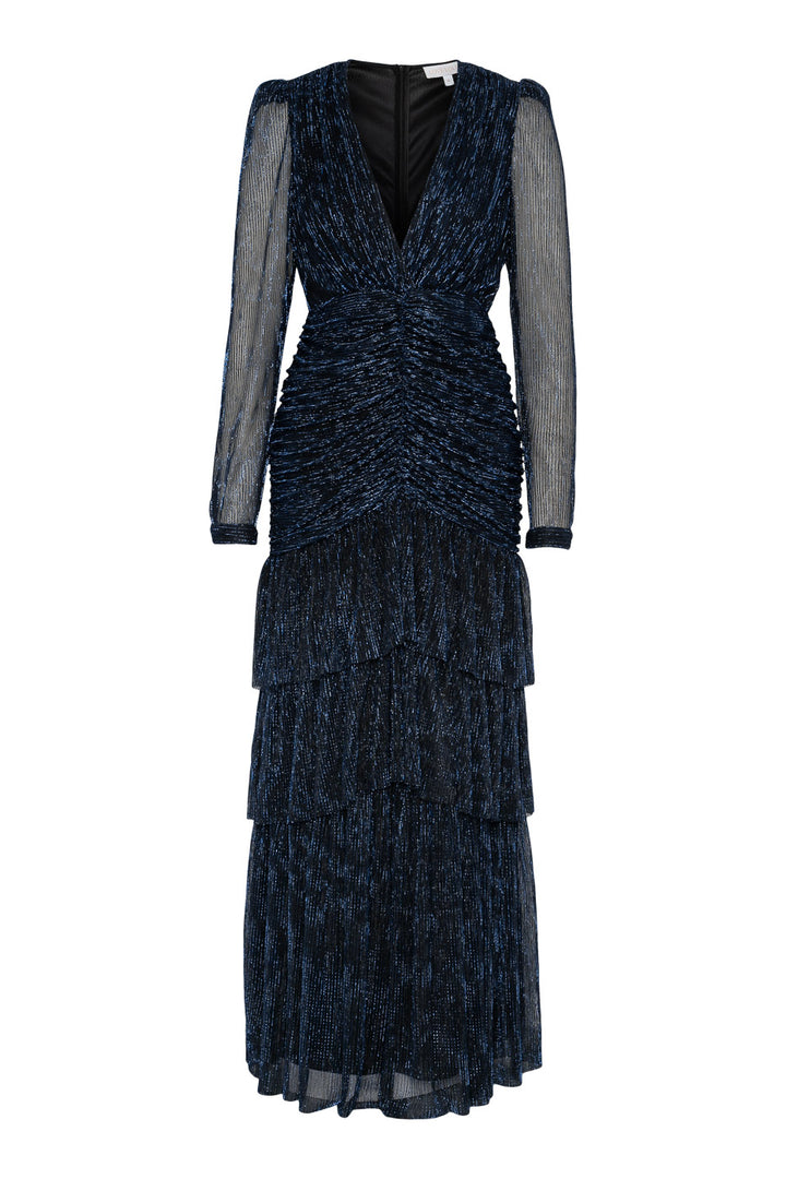 Jenna Maxi Dress Blue Glitter