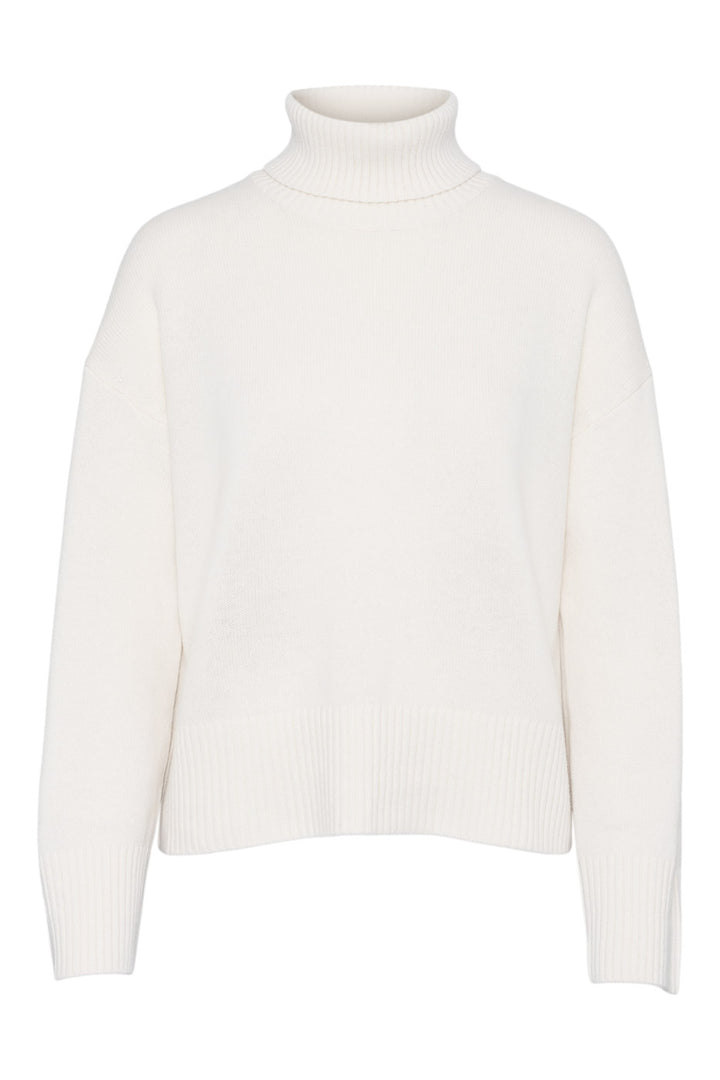 Megan Turtleneck White