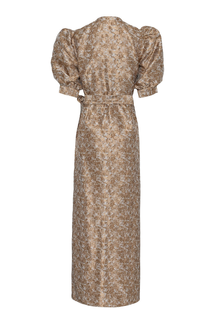 Teresa Maxi Dress Champagne Brown