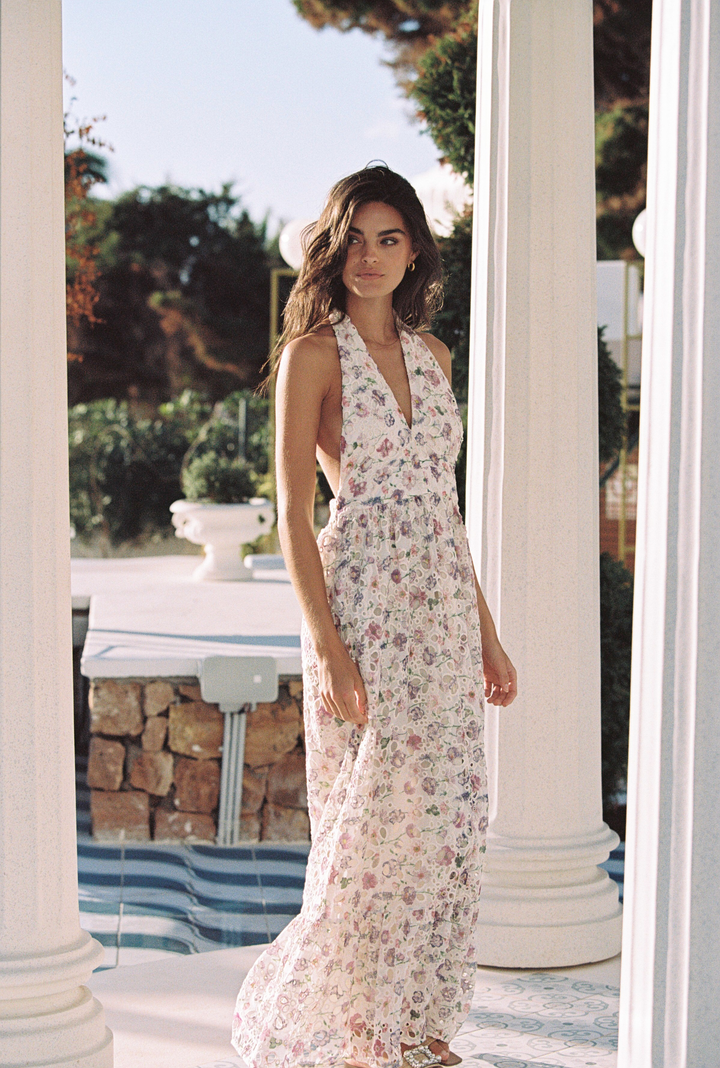 Tulip Maxi Dress French Floral