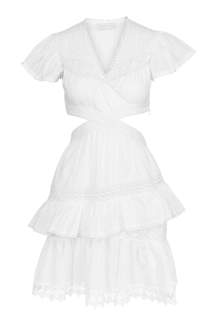 Bea Dress White