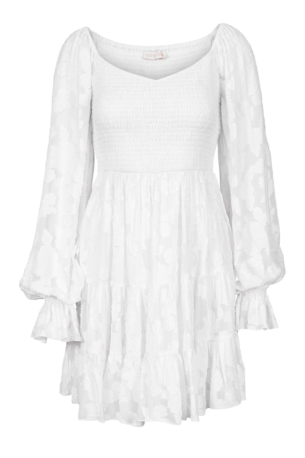 Clara Dress White