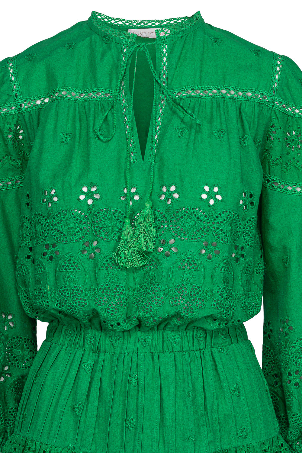 Delilah Dress Emerald Green
