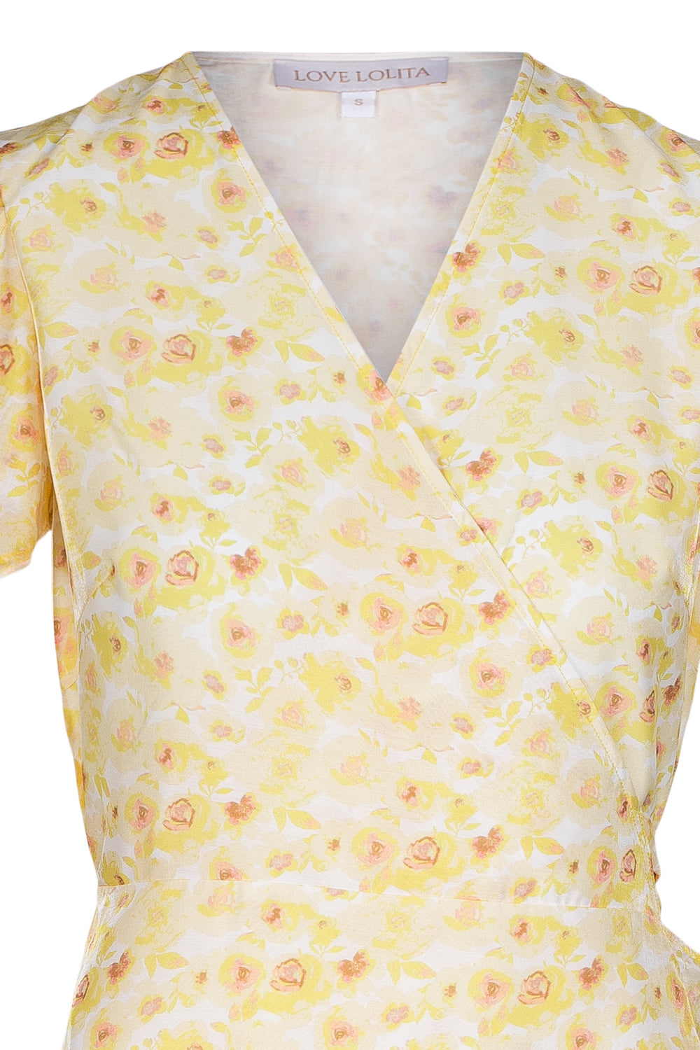Gabriella Maxi Dress Yellow Flower