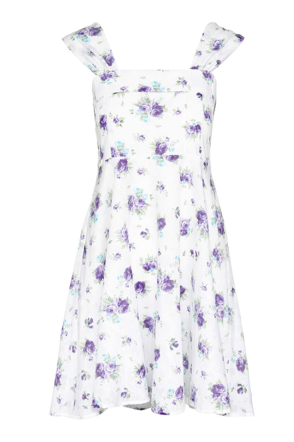Tulip Mini Dress Lavender